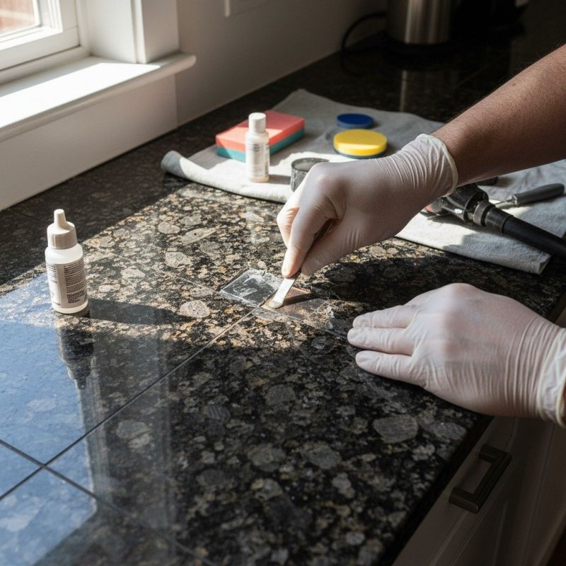 Granite Floor Repair in Overland Park, KS