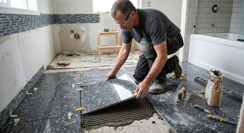 Granite Tile Installation in Wilmington, NC