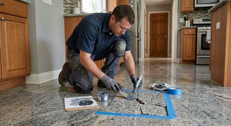 Granite Tile Repair in Olathe, KS