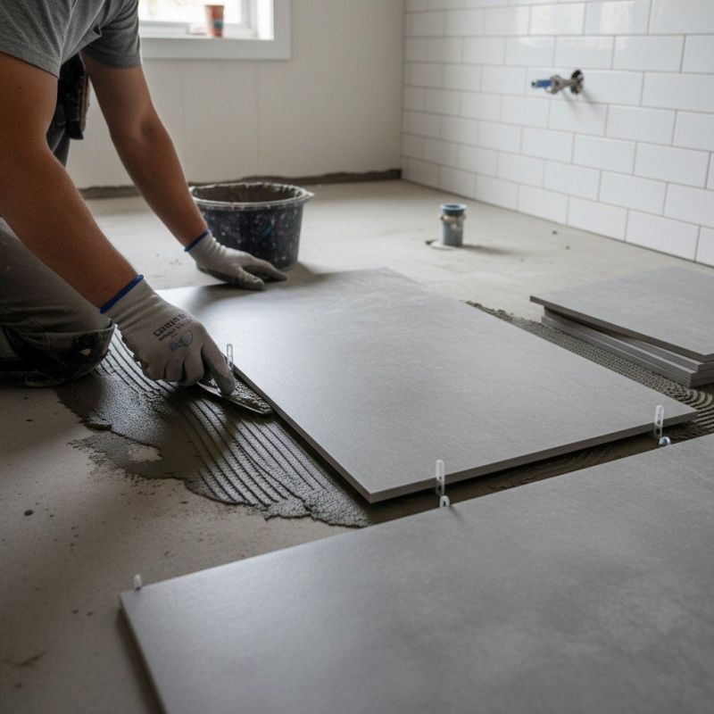 Porcelain Tile Installation in Fredericksburg, VA