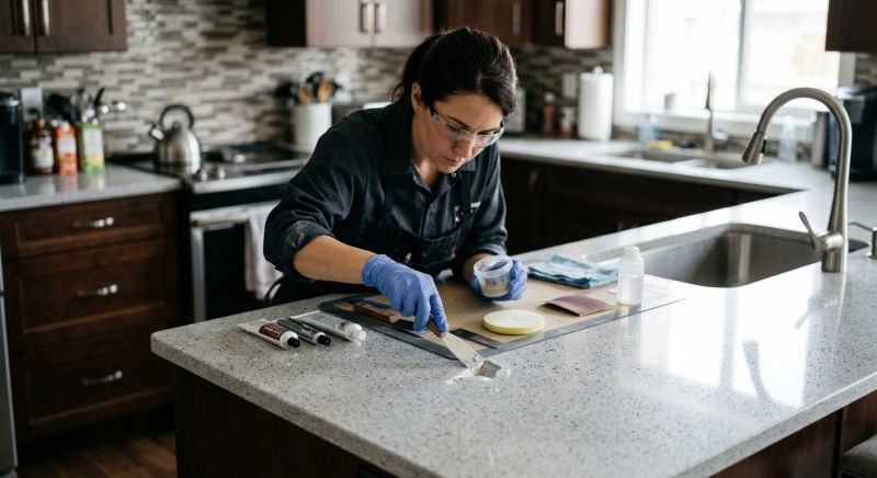 Quartz Counter Repair in Kansas City, KS
