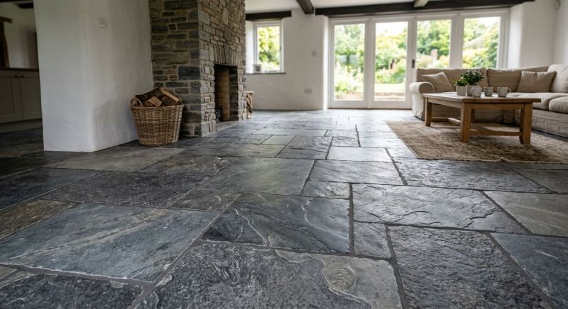 Stone Floor Installation in Kansas City, KS
