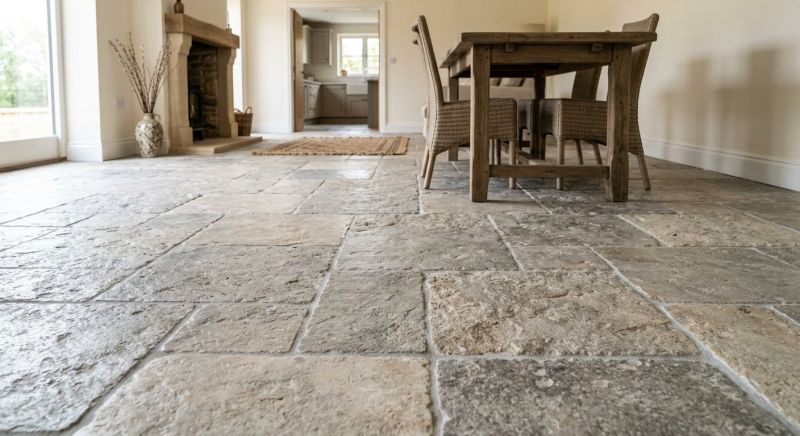 Stone Floor Installation in Overland Park, KS