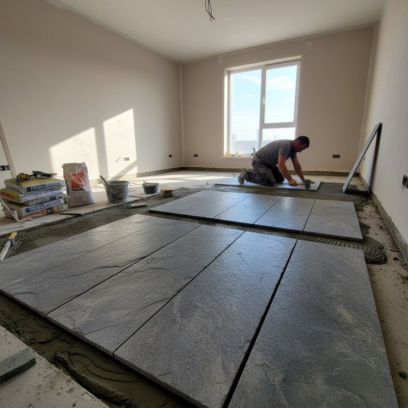 Stone Flooring Installation in Overland Park, KS
