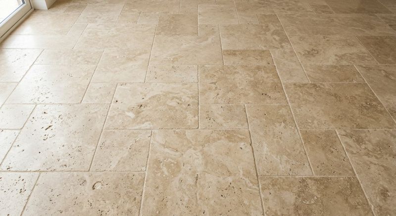 Travertine Floor Installation in Frederick, MD