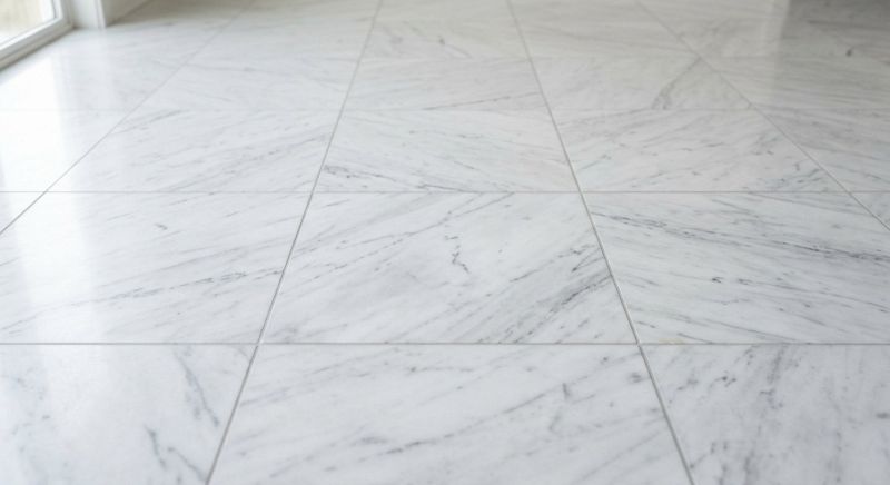 White Marble Tile Installation in Wilmington, NC