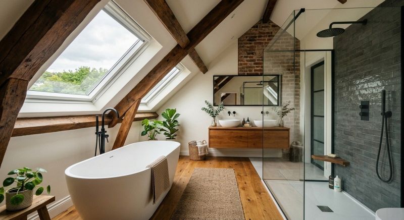 Attic Bathroom Remodeling in Norwalk, CT