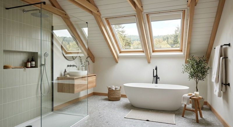 Attic Bathroom Remodeling in Stamford, CT