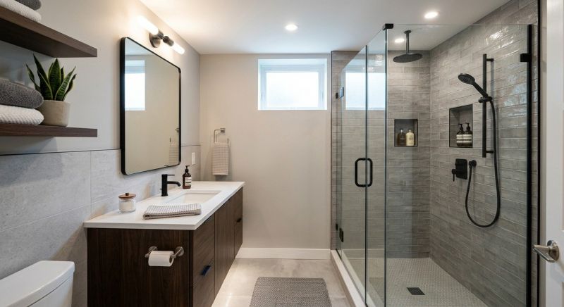 Basement Bathroom Remodeling in Nashua, NH