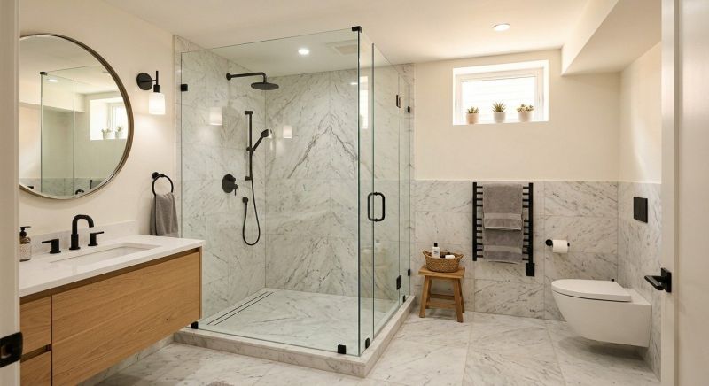 Basement Bathroom Remodeling in Bradenton, FL