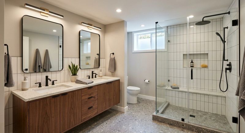 Basement Bathroom Remodeling in West Chester, PA