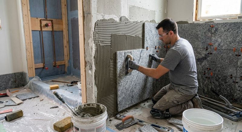 Bathroom Granite Installation in Kansas City, KS