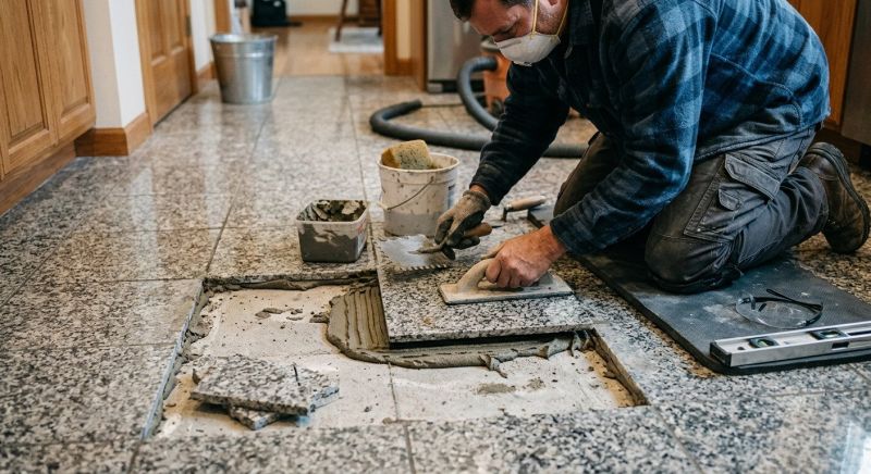 Granite Floor Repair in Kansas City, KS