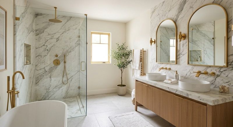 Granite Shower Installation in Nashua, NH