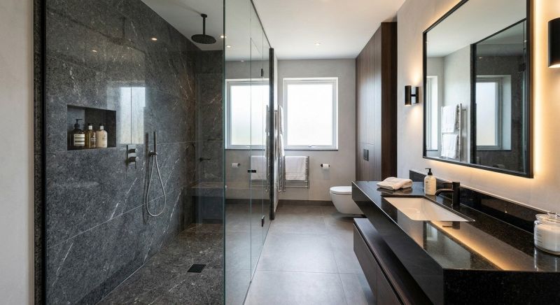 Granite Shower Installation in Framingham, MA