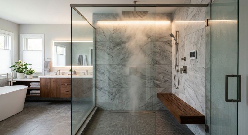 Granite Shower Installation in Palm Coast, FL