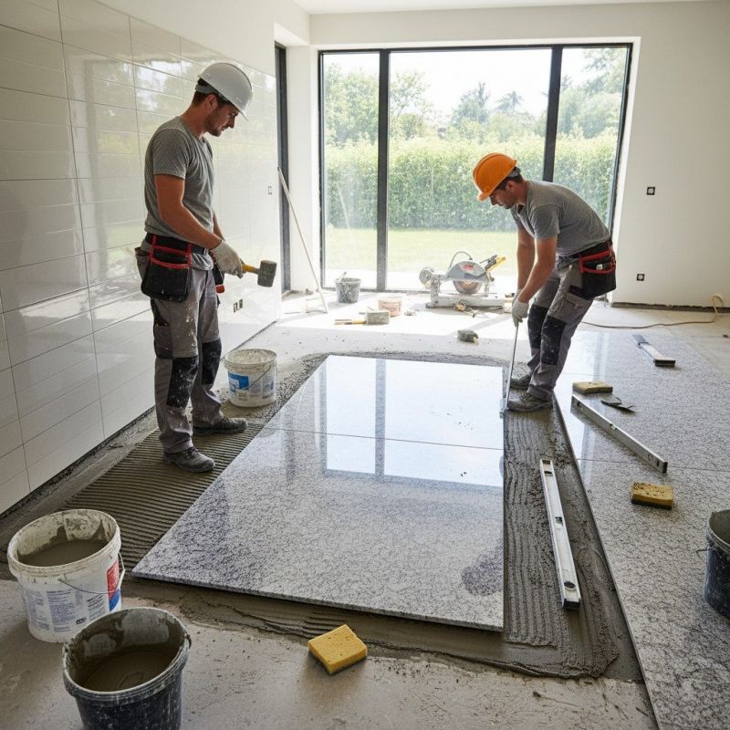 Granite Tile Installation in Overland Park, KS