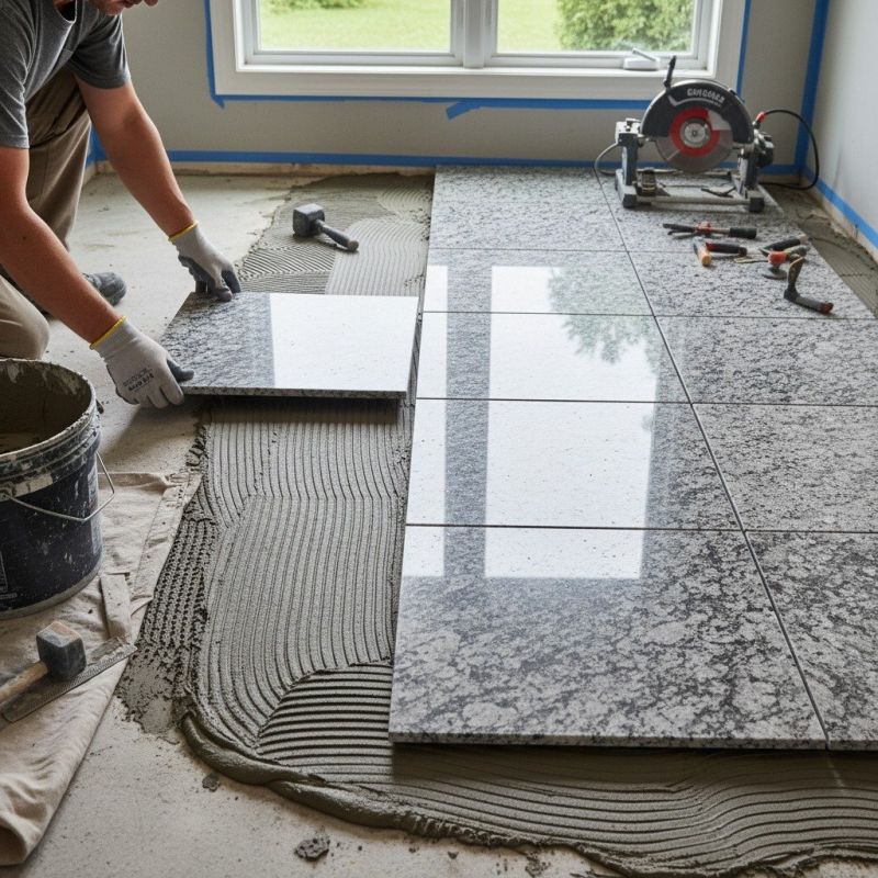 Granite Tiles Installation in Olathe, KS