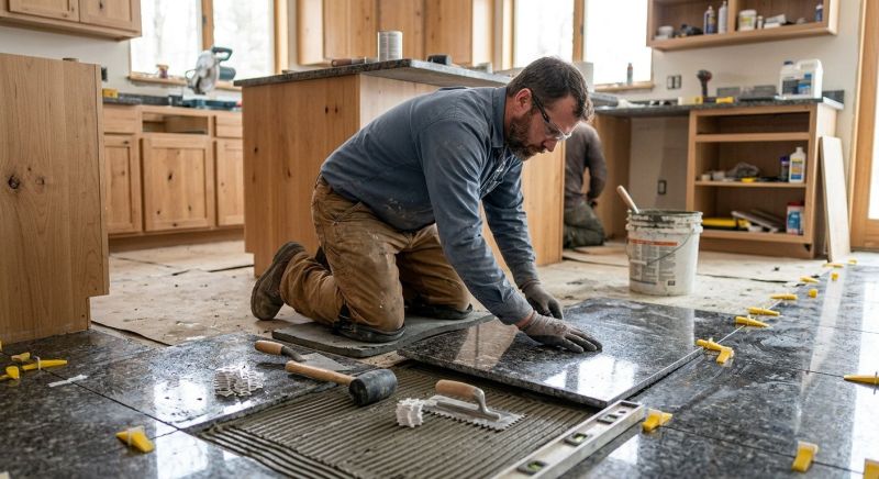 Granite Tiles Installation in Alpharetta, GA