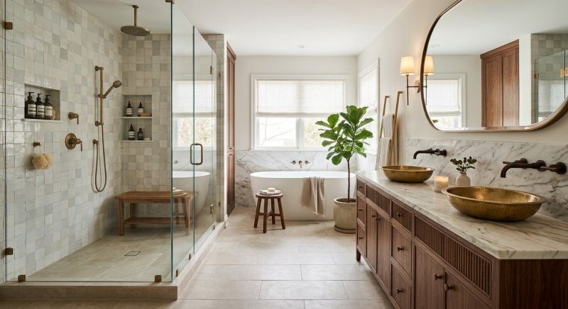 Luxury Bathroom Installation in Norwalk, CT