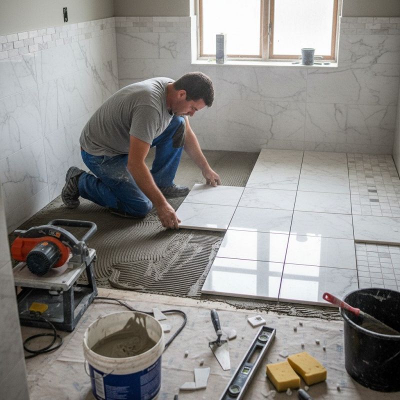 Marble Floor Replacement in Alpharetta, GA