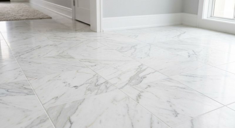 Marble Tile Floor Installation in Olathe, KS