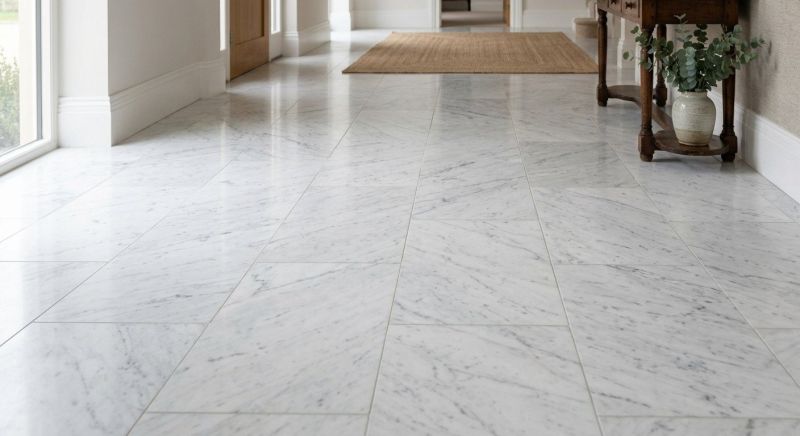 Marble Tile Floor Installation in Wilmington, NC