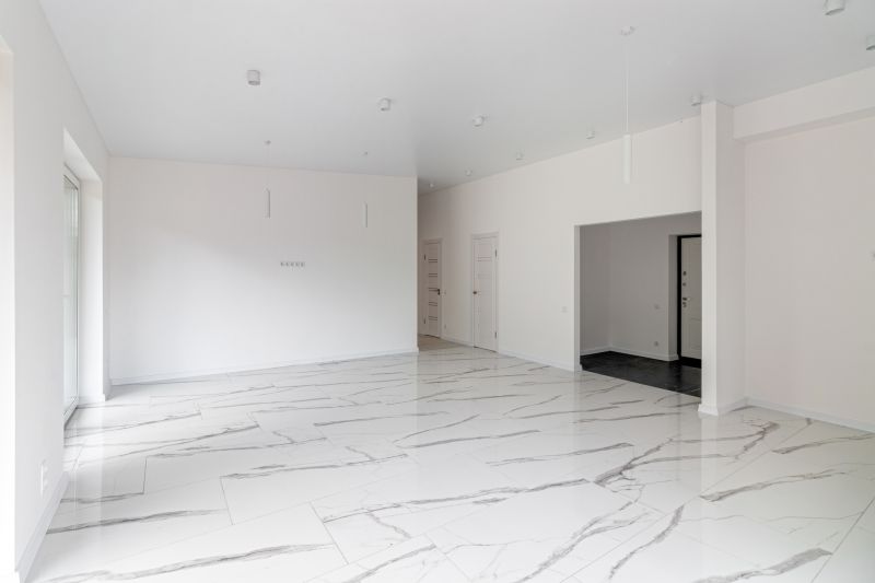 Marble Tile Floor Installation in Overland Park, KS