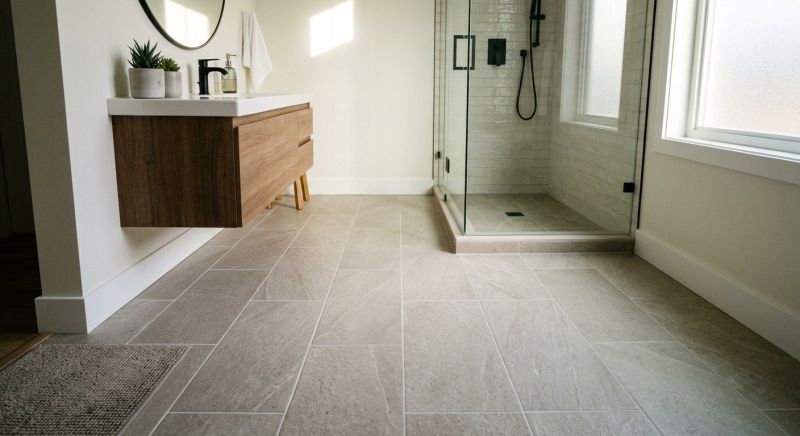Restroom Floor Replacement in Fredericksburg, VA
