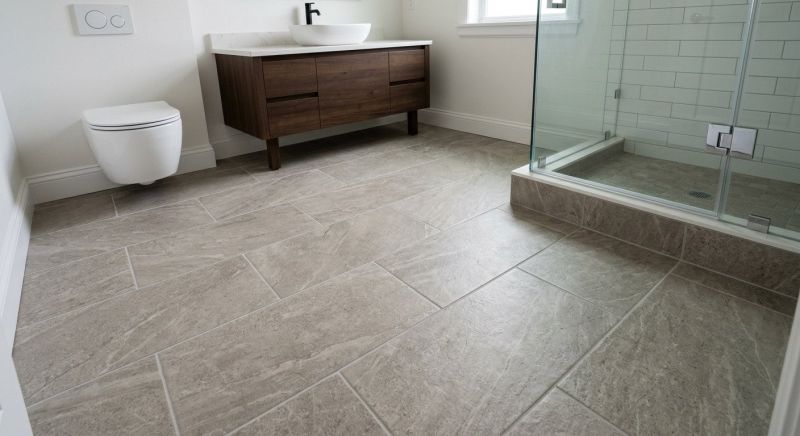 Restroom Floor Replacement in Alexandria, VA