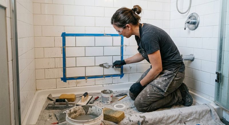 Shower Tile Repair in Longmont, CO