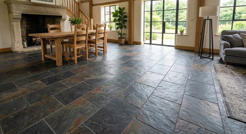 Stone Floor Installation in Overland Park, KS