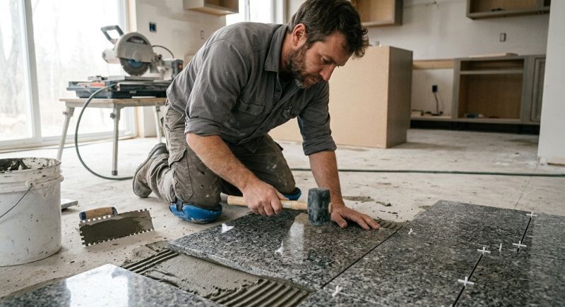 Stone Flooring Installation in Olathe, KS