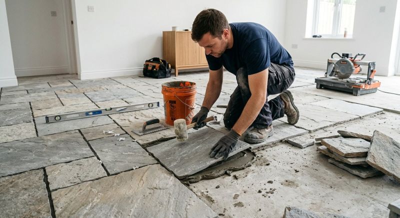Stone Flooring Installation in Alpharetta, GA