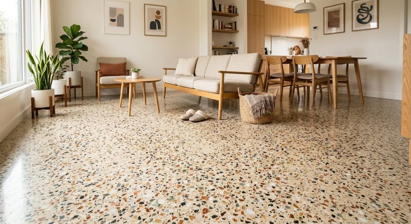 Terrazzo Flooring Installation in Alpharetta, GA