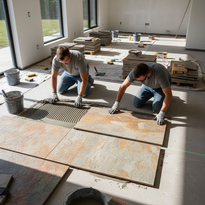 Terrazzo Flooring Installation in Overland Park, KS