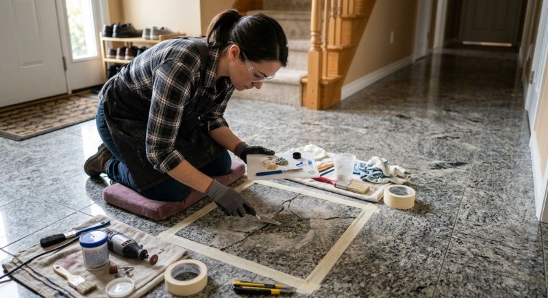 Terrazzo Tile Repair in Kansas City, KS