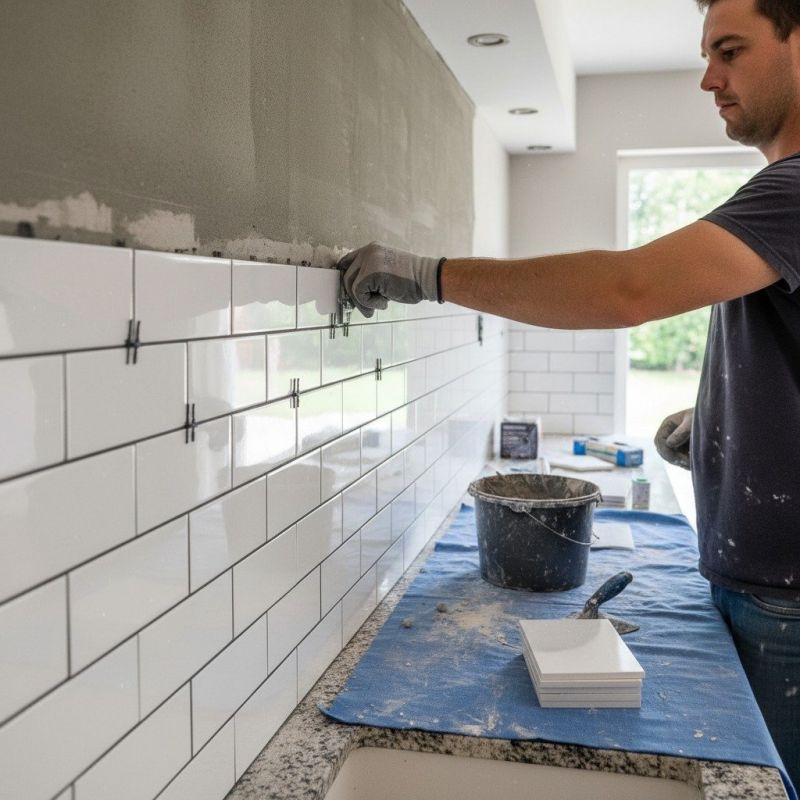 Tile Backsplash Installation in Wilmington, NC