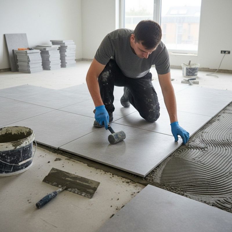 Tile Floor Installation in Loudoun County, VA