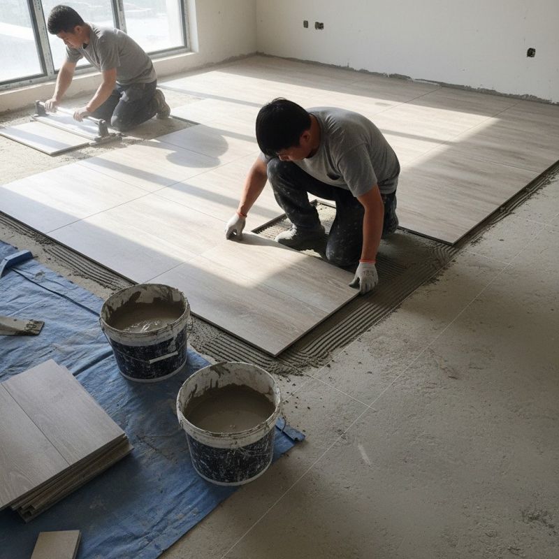 Tile Floor Renovation in Alexandria, VA