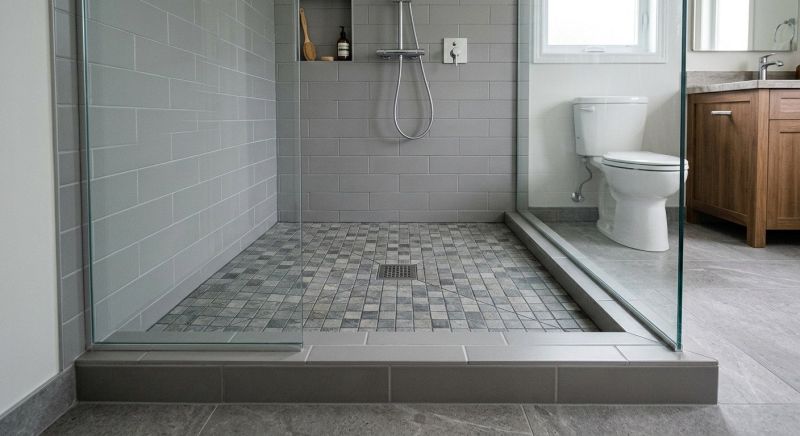 Tile Shower Pan Installation in Denver, CO