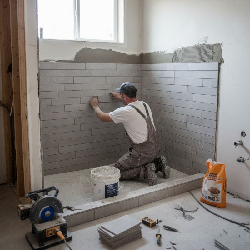 Tile Shower Pan Installation in Longmont, CO