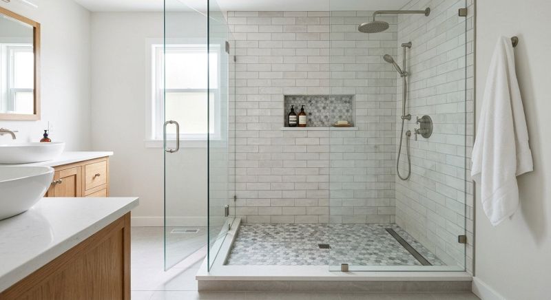 Tile Shower Renovation in Alpharetta, GA
