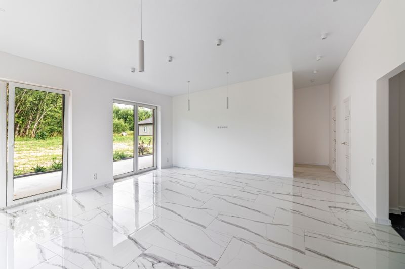 White Marble Tile Installation in Kansas City, KS